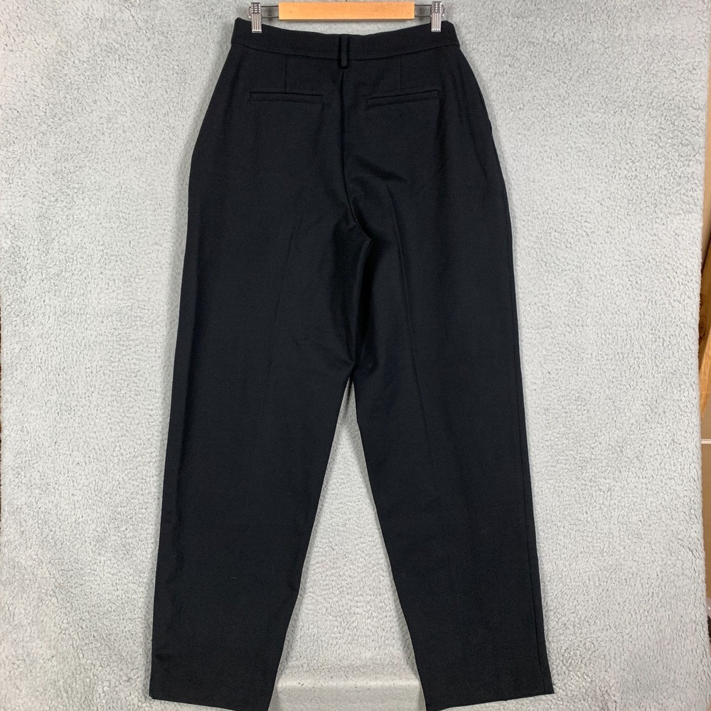 Spanx Ponte Barrel Pants Women's Large Tall LT Black Pintuck High Rise NWT $158 - Picture 7 of 12